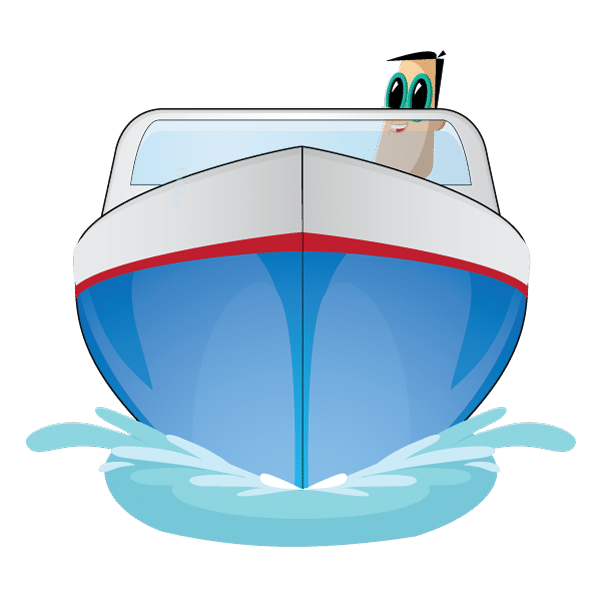 Boat Illustration - Fast Cash for Junk Boats in Utah