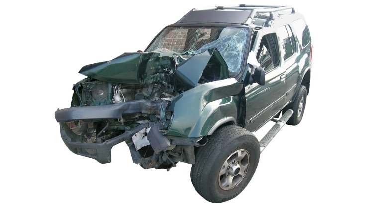 Wrecked SUV - Cash for Clunkers - Junk Car Cash Out