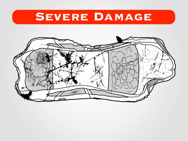 Severe Front End Damage - Junk Car Cash Out